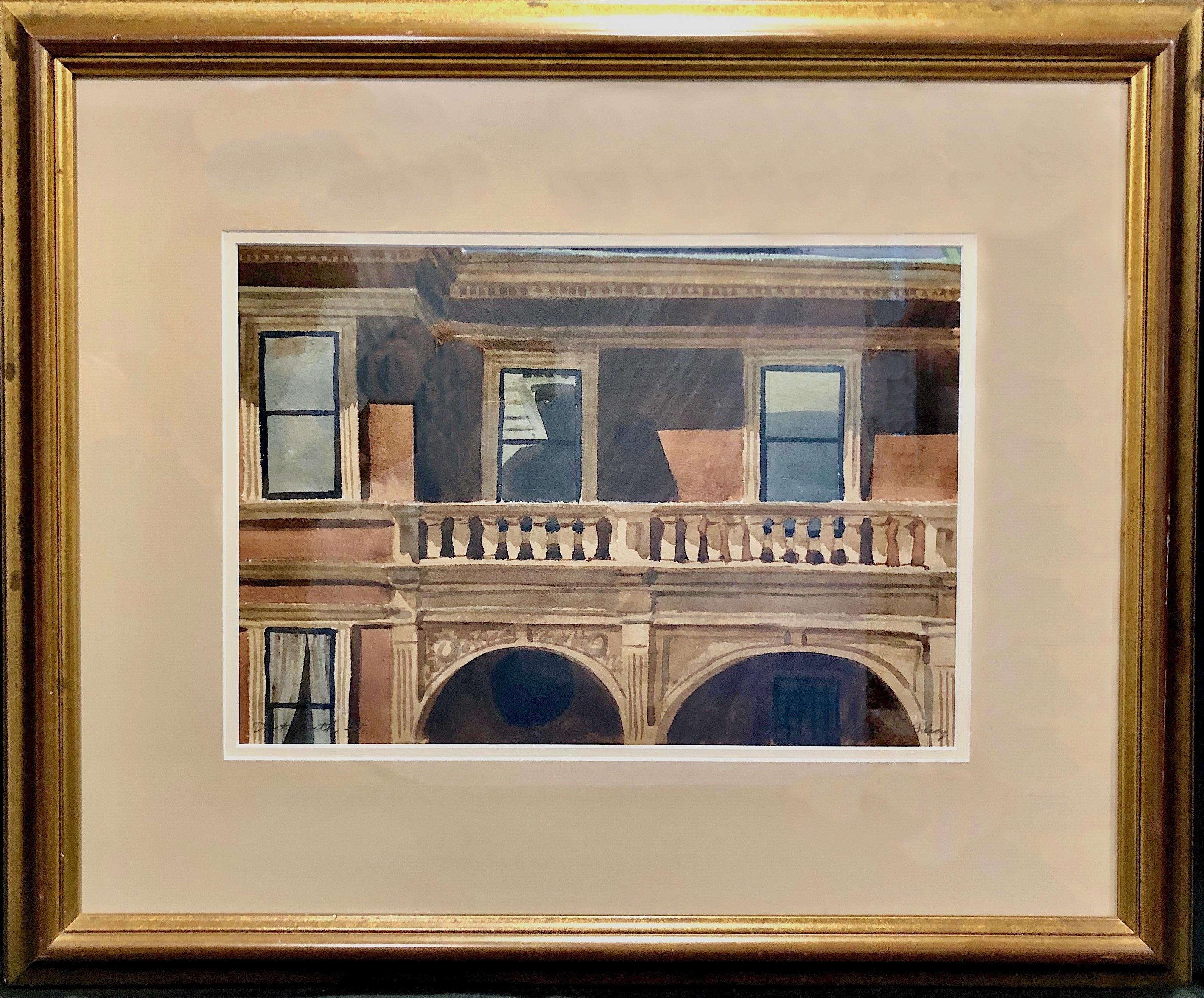 Architectural Abstraction in Watercolor