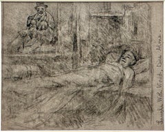 Charcoal Portrait “Laughs with World, Dies Alone”