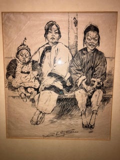 Gertrude Partington Albright "Chinatown"