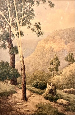 Australian 19th-century Mountain Landscape