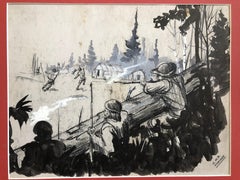W.H.D. Koerner "Sentieri silenziosi" Illustrazione originale