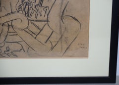 Jean Carlu "Breaking the Chains" Original Charcoal on Paper c.1920s