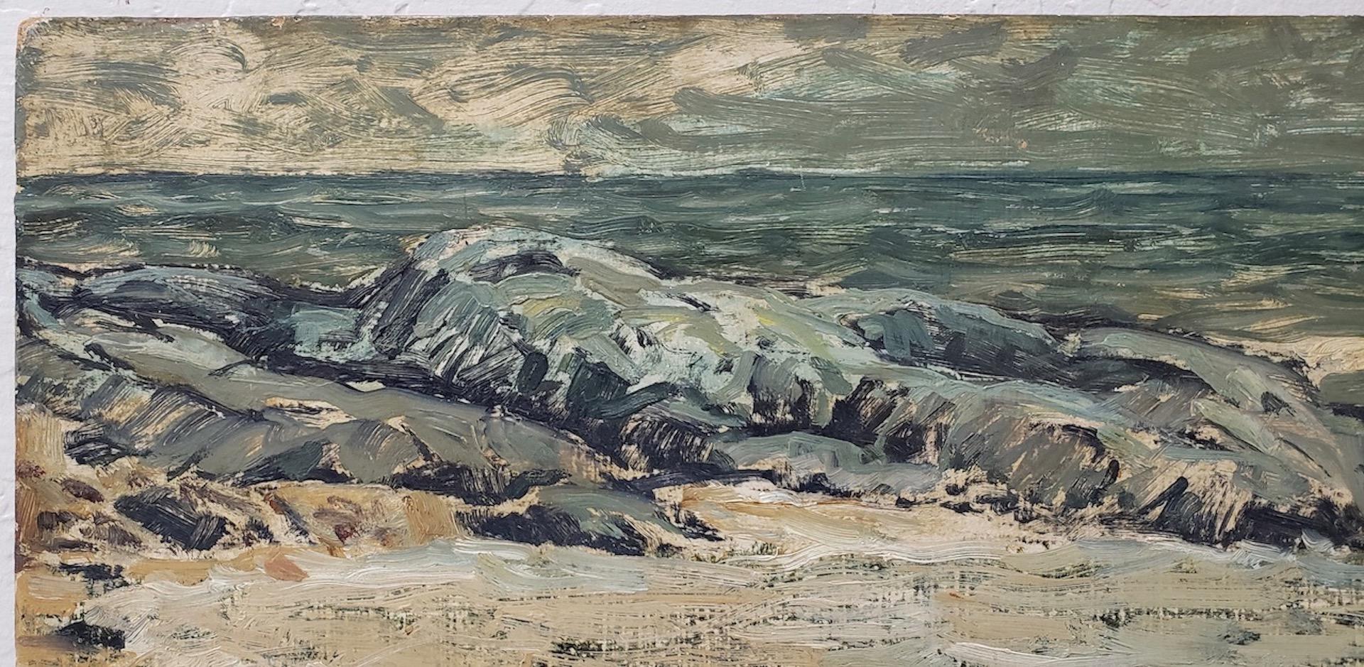 Elliot Torrey (1867-1949) Coastal Landscape Oil Painting c.1920s

Original oil painting by listed California / Vermont artist Elliot Torrey.

Oil on board. Dimensions 18