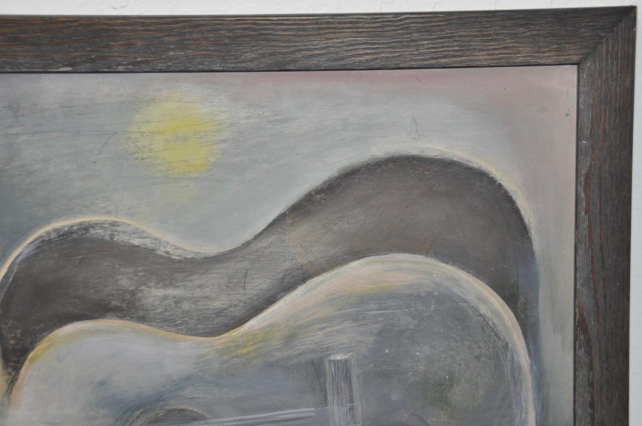 Nura Ulreich Paesaggio musicale da sogno Pittura a olio originale del 1930 circa in vendita 4
