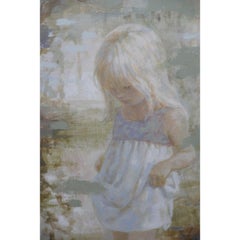 Harrison Rucker „Nach dem Regen“:: Originalgemälde:: ca. 1970er Jahre