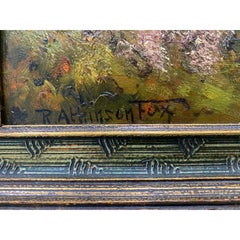 Robert Atkinson Fox "Lake Memphremagog" Oil Painting C.1920