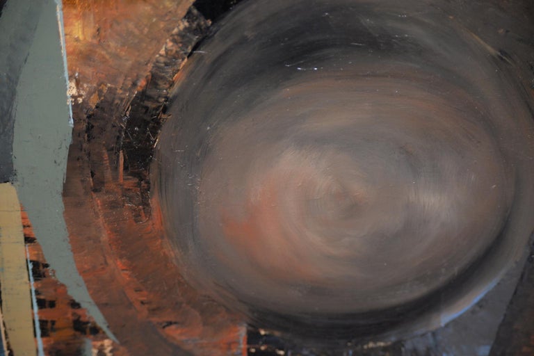 Jack Wilson Jack Wilson "ABC Time" Oil Painting c.1966 For Sale at