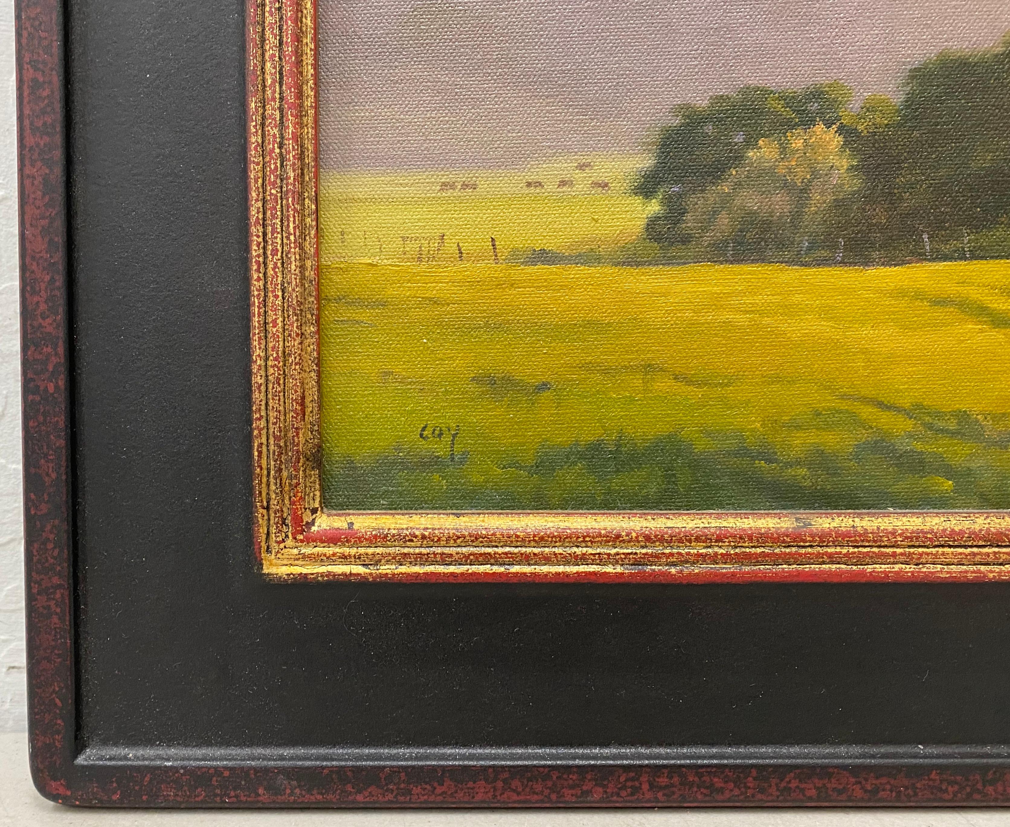 coy brown painting