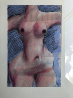 Sam Maitin Mixed Media Nude