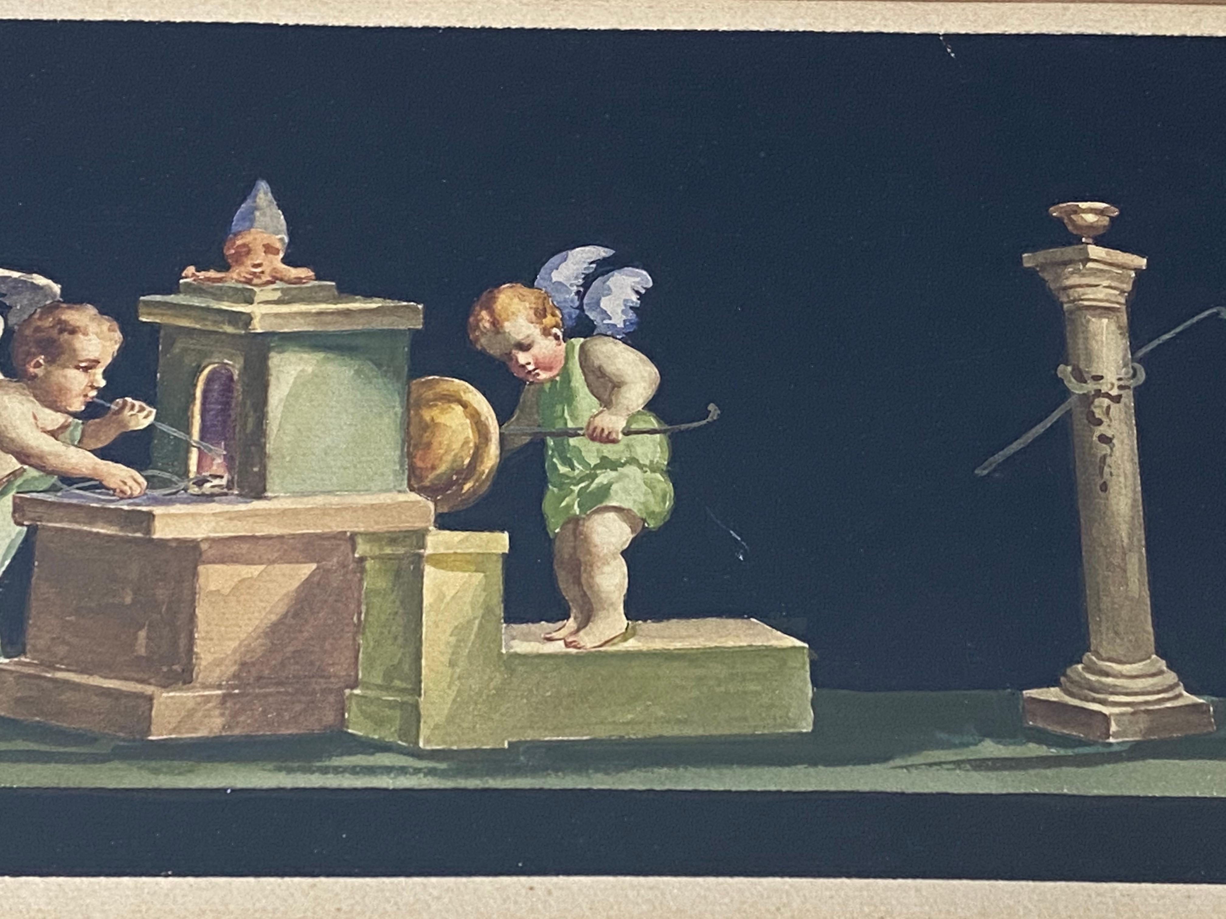 Classical Frieze Paintings 