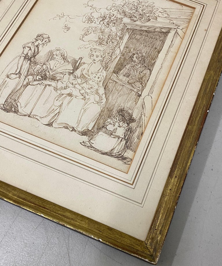 Unknown - 18th to 19th Century Pen and Ink Drawing at 1stDibs