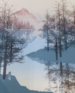 James Hagen 'Windy Waters" Original Serigraph C.1984