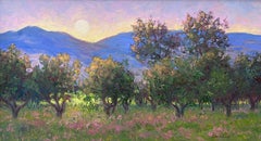 Janie Camp "Apples of the Sun" Original Oil Painting C.2000