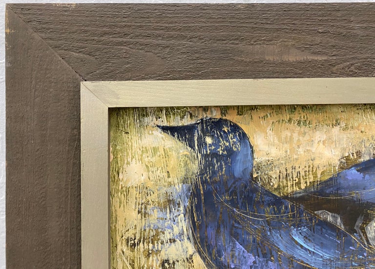 Gilbert Stone Gilbert Stone "Blackbirds Aren't Black" Original Oil