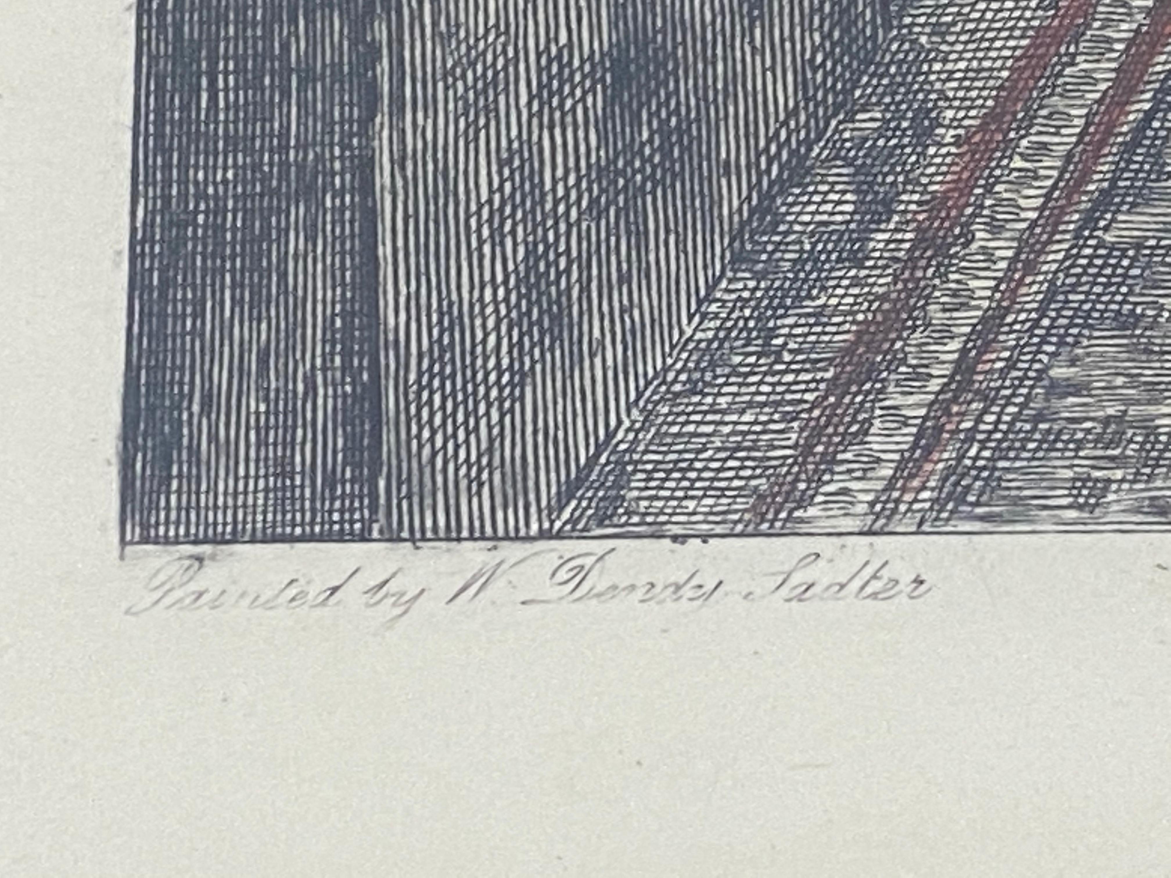 « The New Will », gravure en couleur de James Dobie d'après Walter Dendy Sadler, vers94 en vente 4