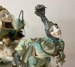 Sculpture de supports mélangés Julio Quijano « Journey of the Wise », vers 1997