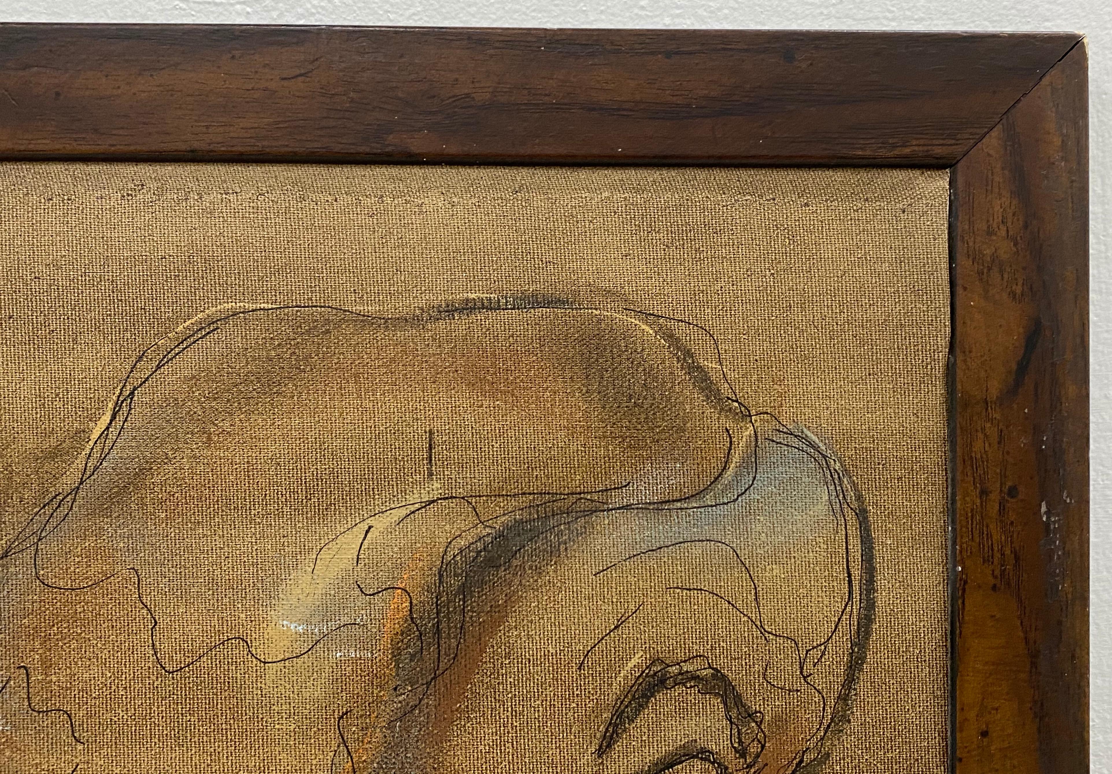 « Daumier Heads », huile sur toile d'origine de William McBride, XXe siècle en vente 7