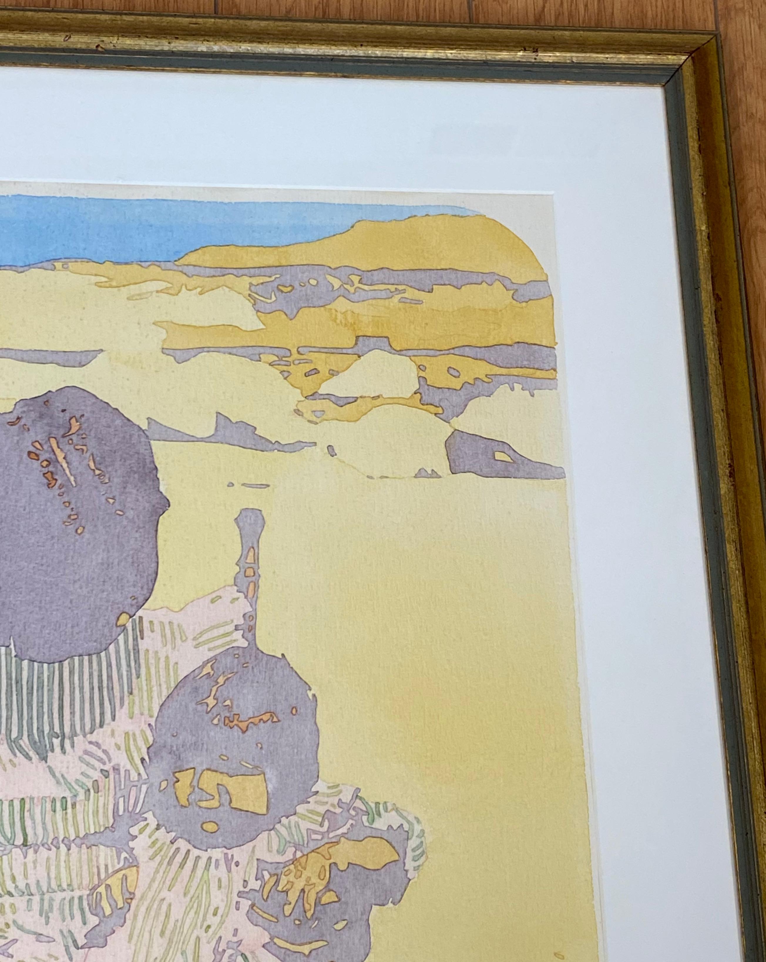 Fine aquarelle amérindienne représentant une mère et son enfant par D. Collins, années 1970

Monogramme / Initiales en bas à droite

Aquarelle dimensions 20.5