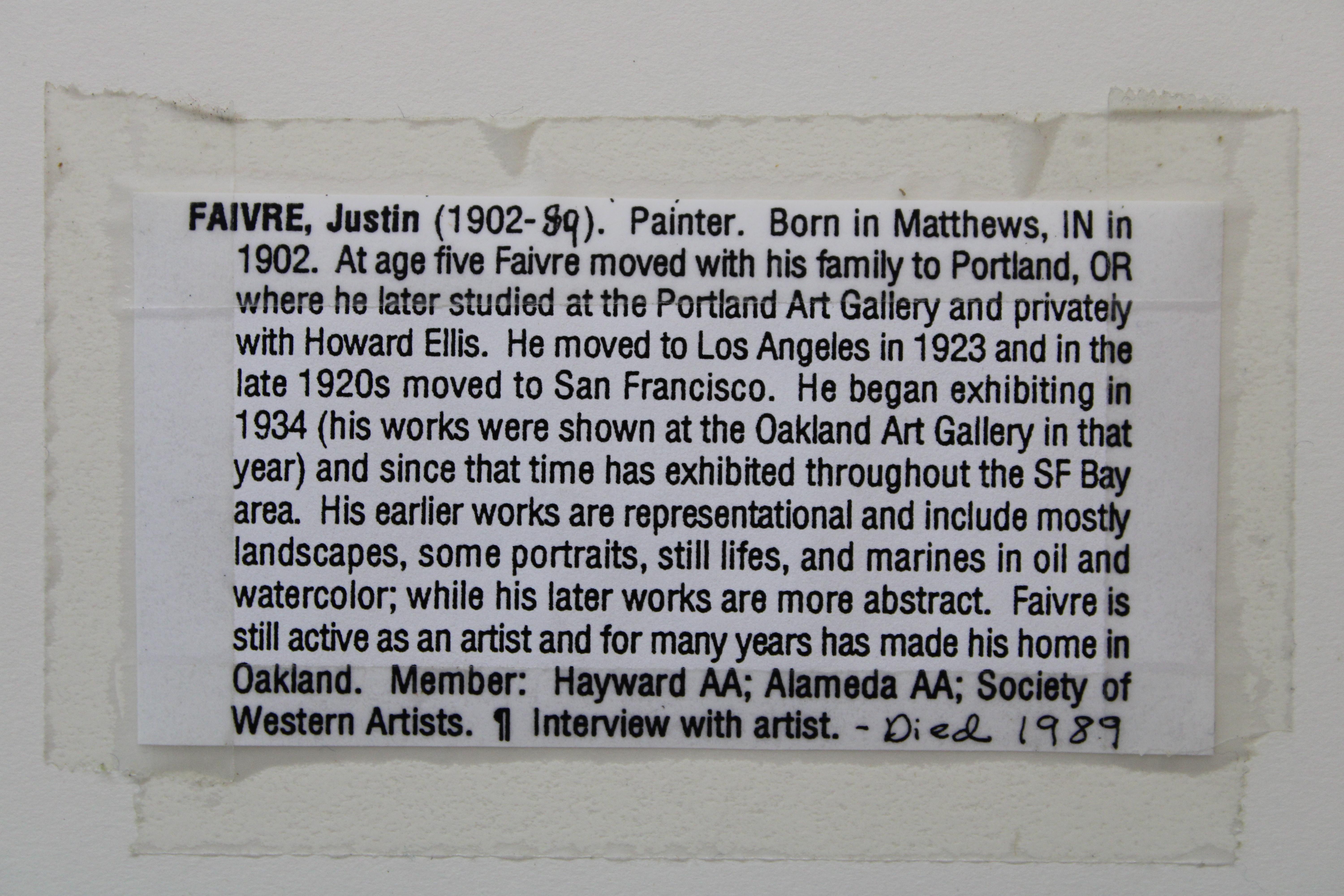 Justin Faivre « » House on the docks » (Hôte sur les docks) en vente 4