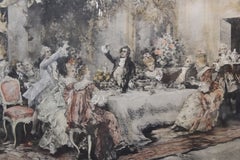 Vicente Garcia De Paredes Hand Colored Print