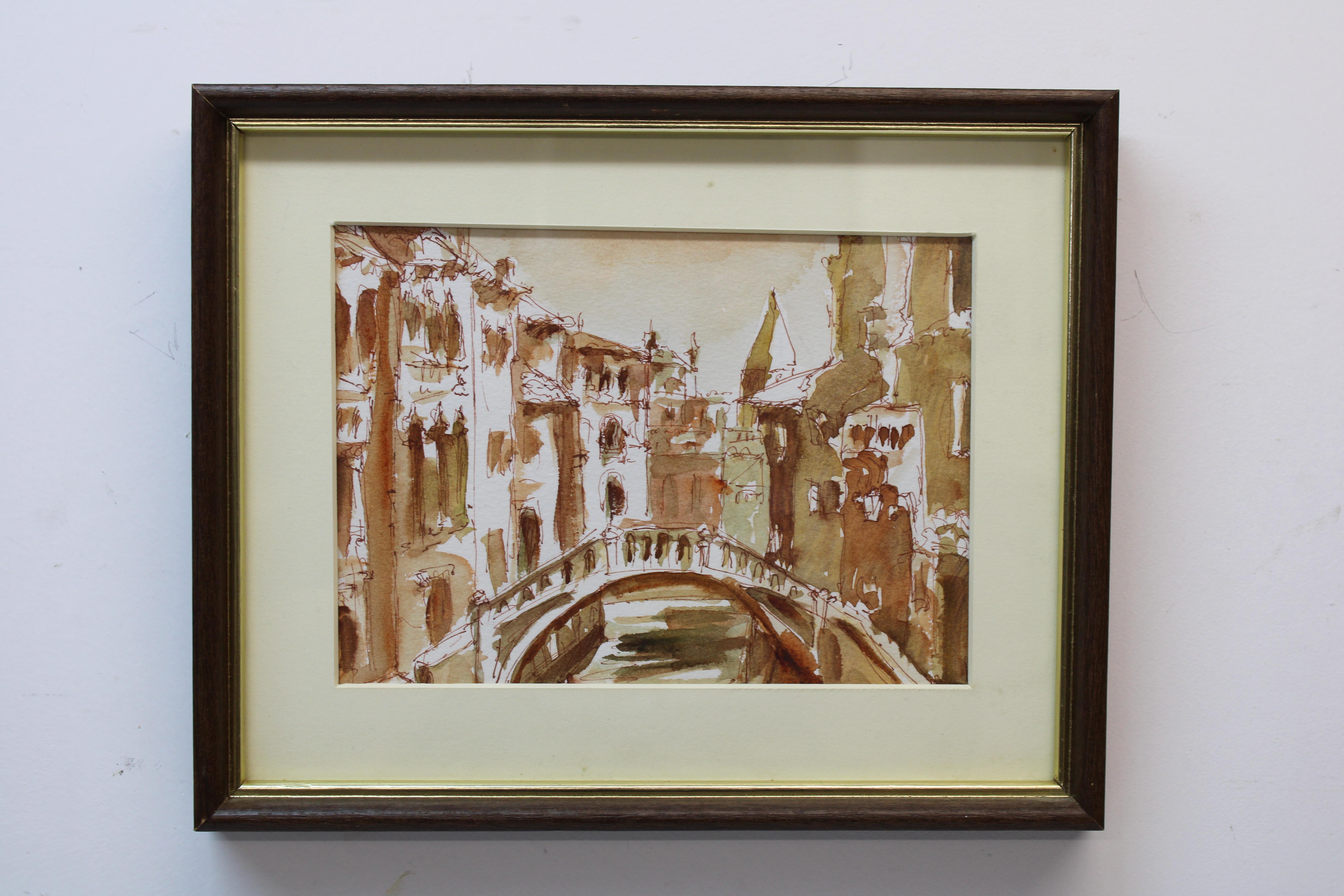 Schönes Porträt von Venedig von Ruth Light Braun im Angebot 2