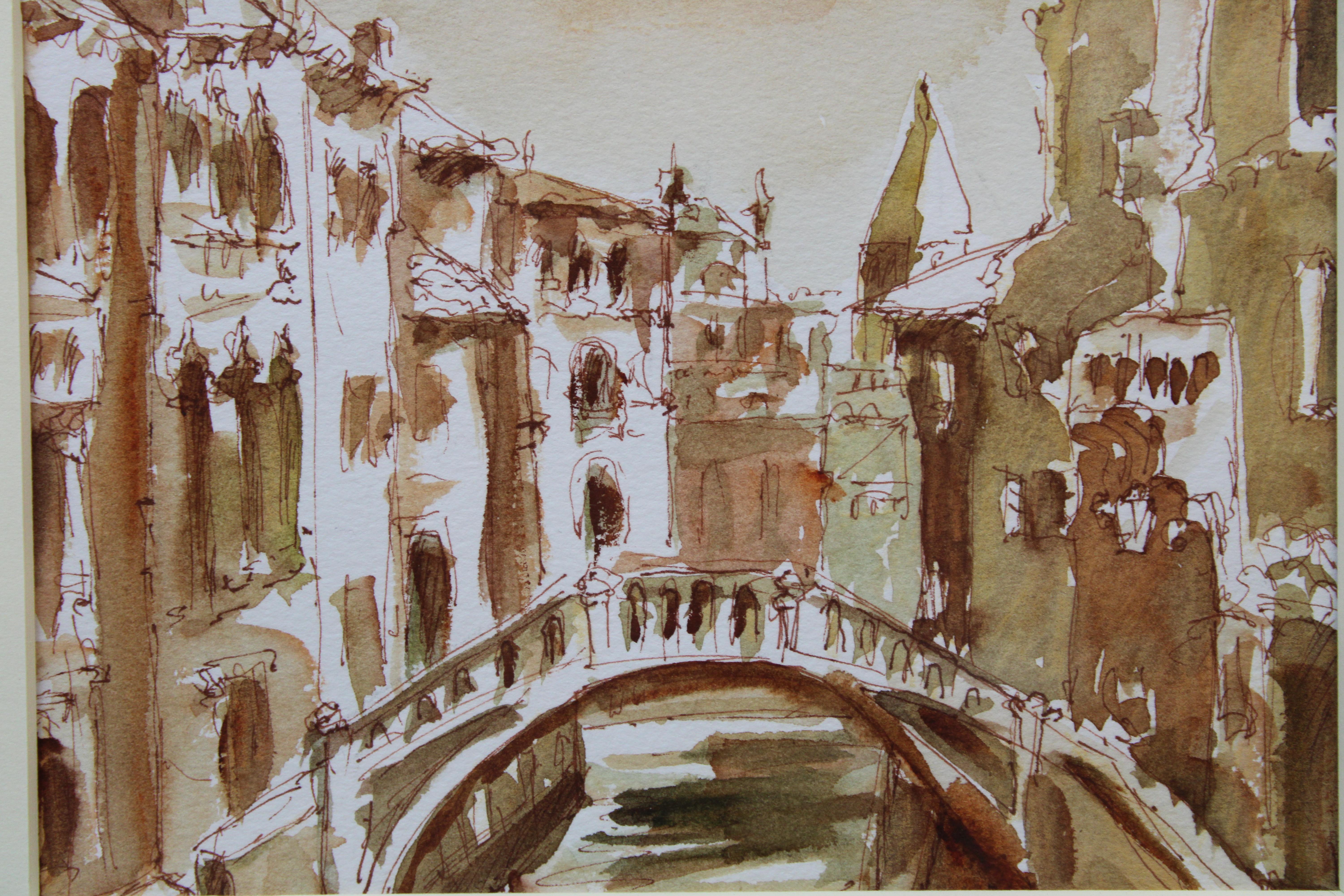 Schönes Porträt von Venedig von Ruth Light Braun im Angebot 3
