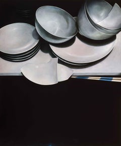 ÉLLEIPSIS, by Jarek Wojcik, Contemporary painting, acrylic paint on Canvas 