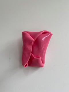 'Small Pastel Pink Bundle', Bright, colourful contemporary abstract sculpture