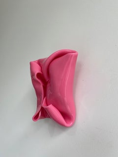 'Small Pastel Pink Bundle', Bright, colourful contemporary abstract sculpture