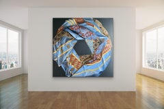 'Mondo', Classic still life figurative oil painting on linen, 2020