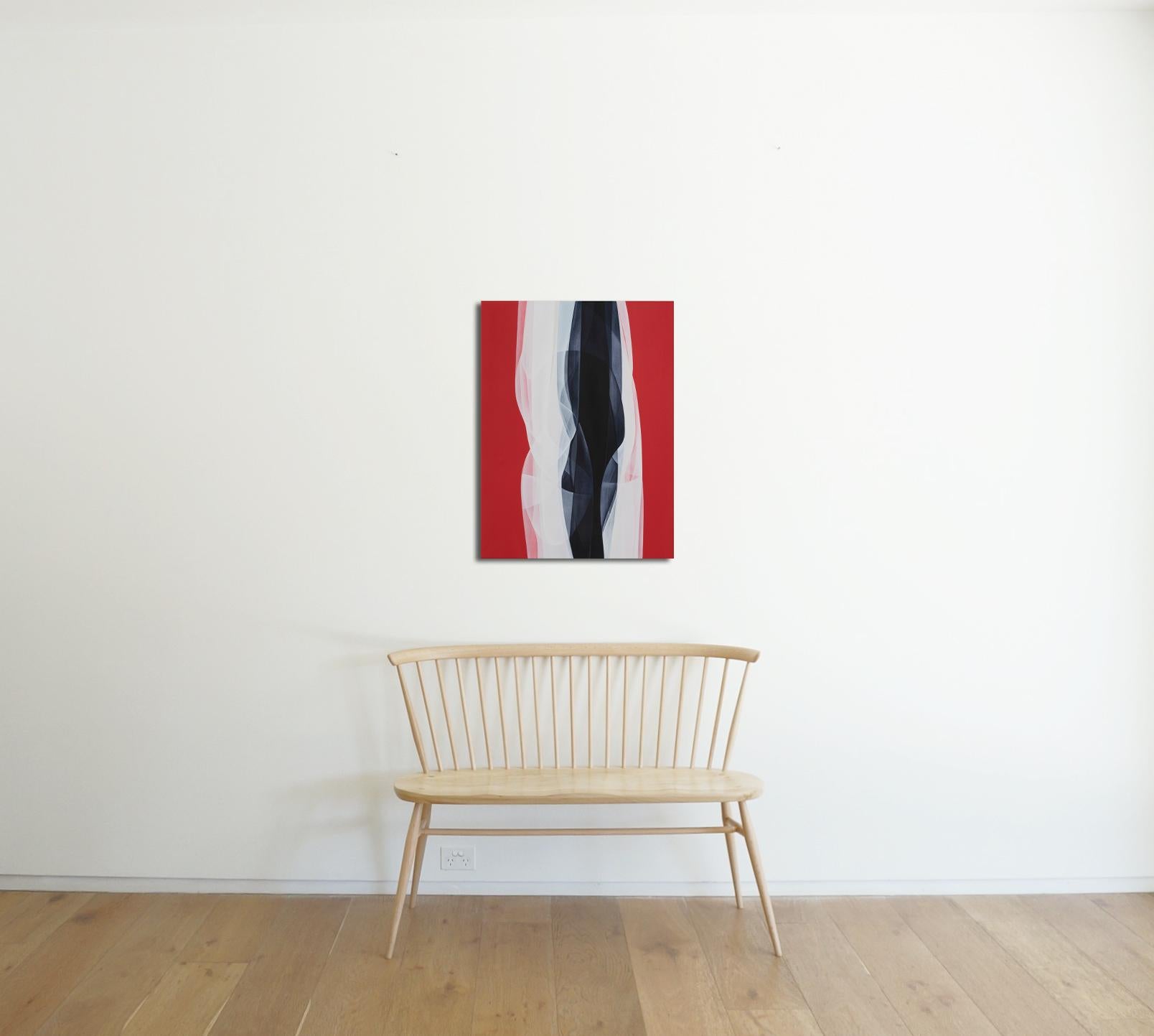 „Untitled“, abstraktes Acrylgemälde auf Leinwand, zeitgenössisches Gemälde, 2012 – Painting von Agneta Ekholm