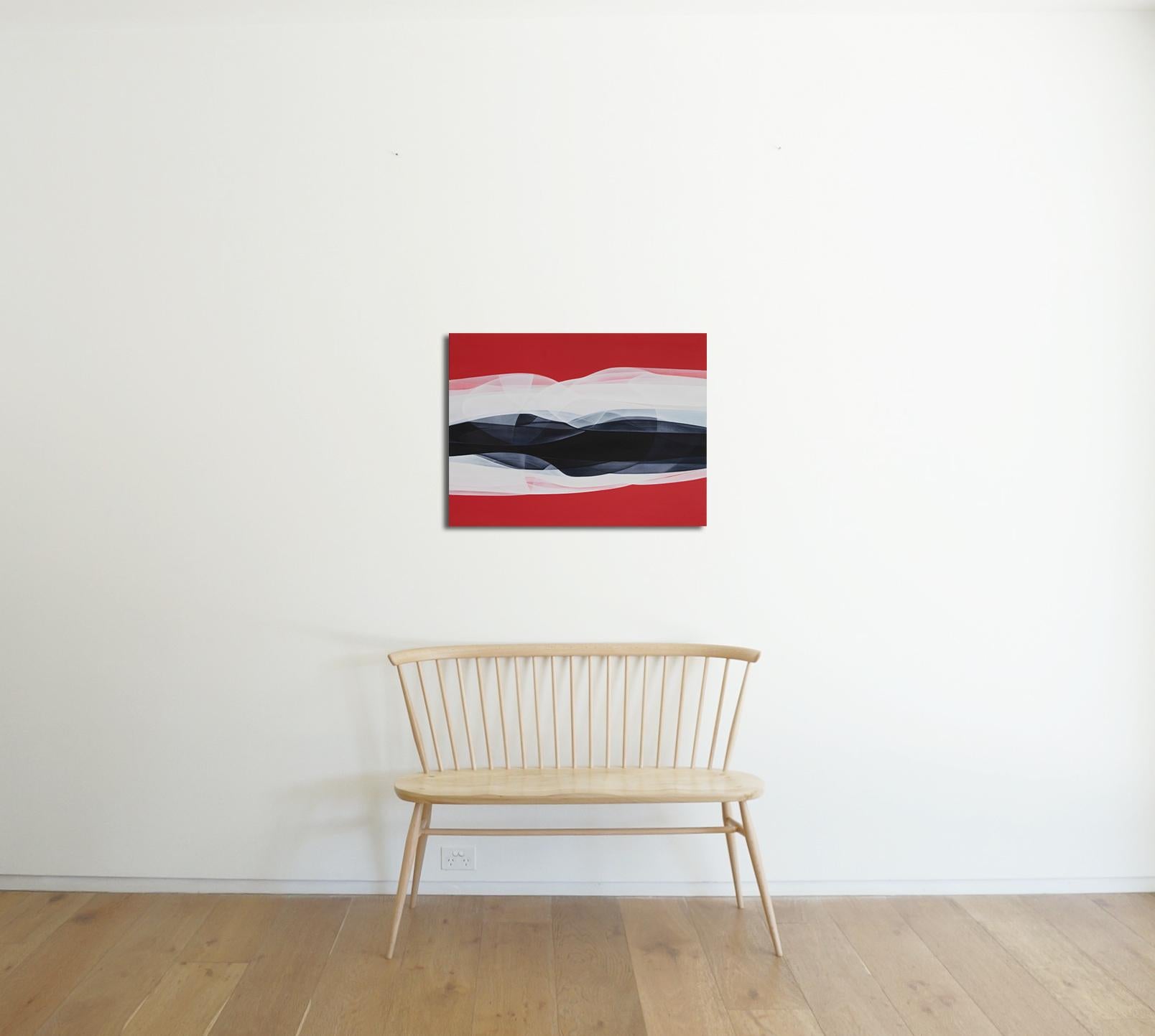 „Untitled“, abstraktes Acrylgemälde auf Leinwand, zeitgenössisches Gemälde, 2012 (Zeitgenössisch), Painting, von Agneta Ekholm