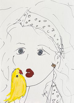 Portrait Drawings and Watercolors