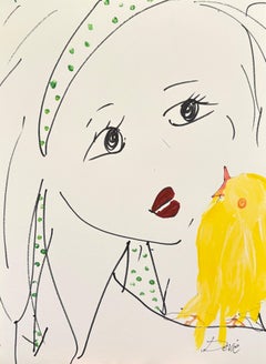 Portrait Drawings and Watercolors