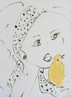 Portrait Drawings and Watercolors