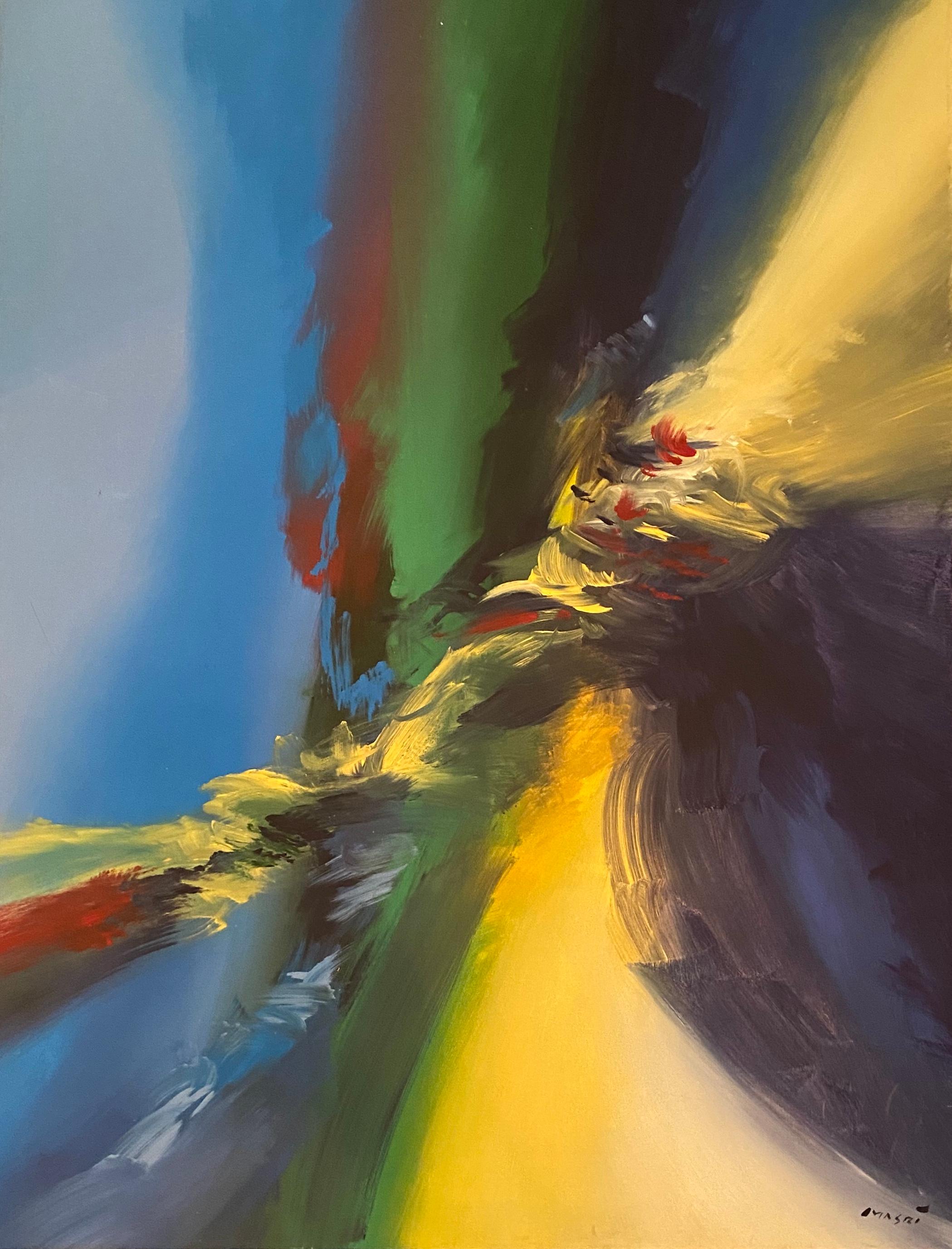 Masri Hayssam Abstract Painting - Tornado