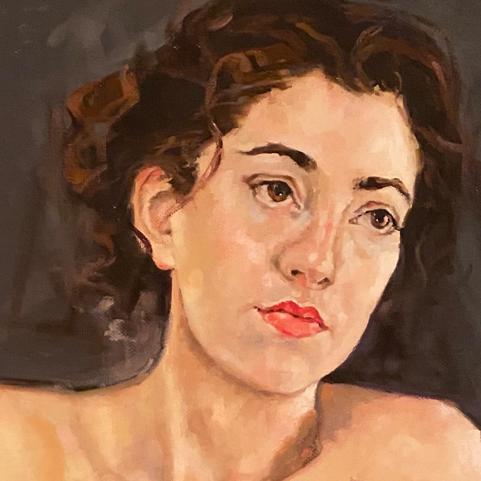 Shana Wilson - ‘Standing Young Women’ Figurative Nude Female Model