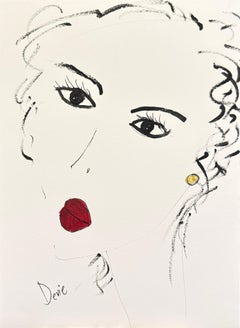 Portrait Drawings and Watercolors