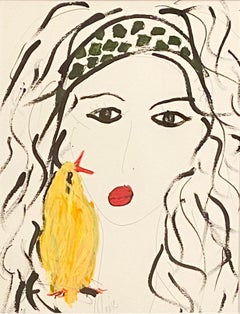 21st Century and Contemporary Figurative Drawings and Watercolors