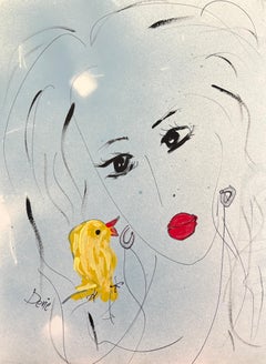 Portrait Drawings and Watercolors
