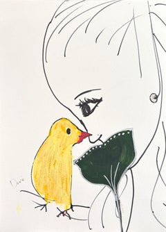 Portrait Drawings and Watercolors