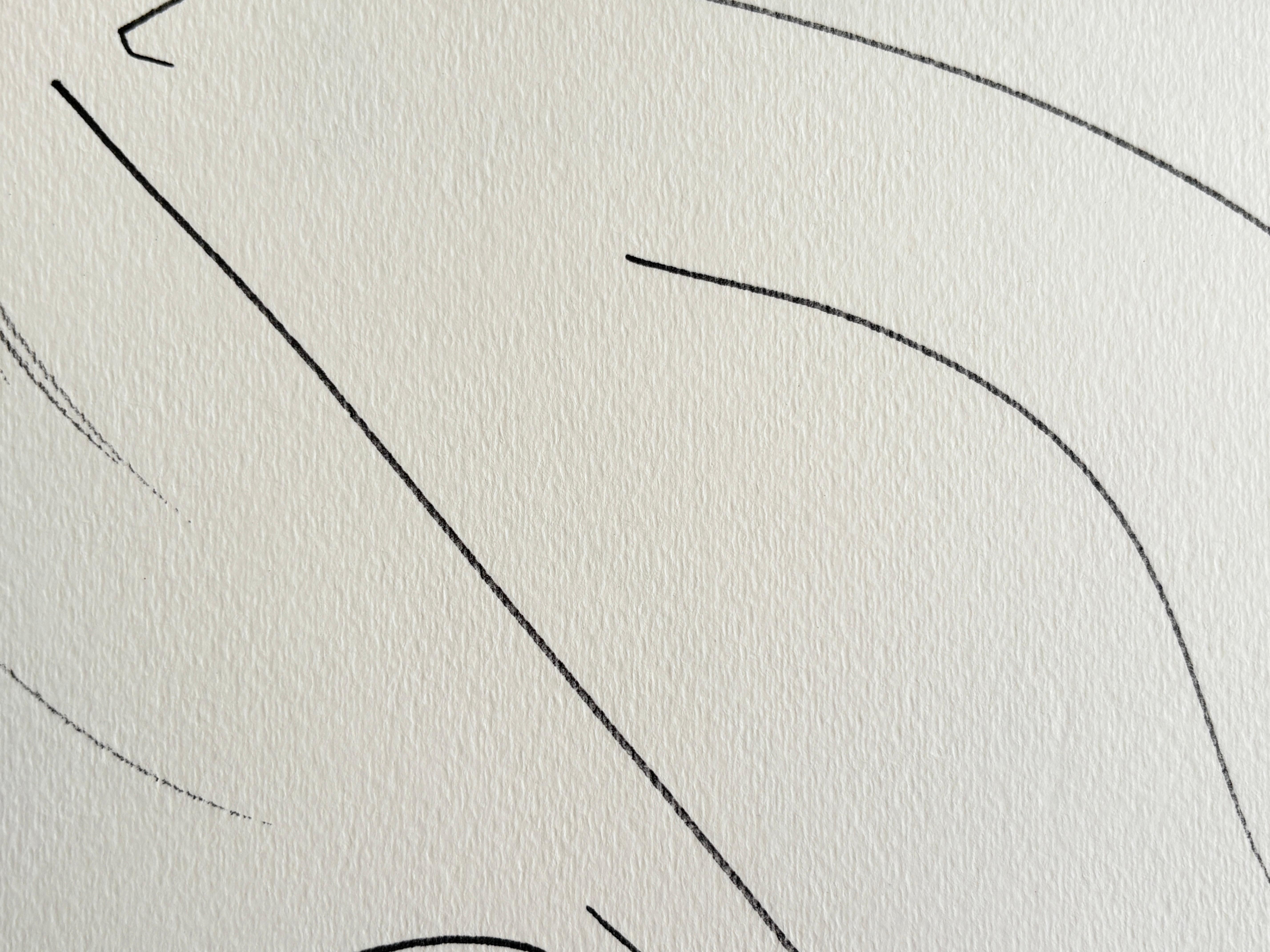 « The Lady With The Sparkling Eyes » (La femme aux yeux scintillants) de Devie - Minimaliste Art par Devie Elzafon