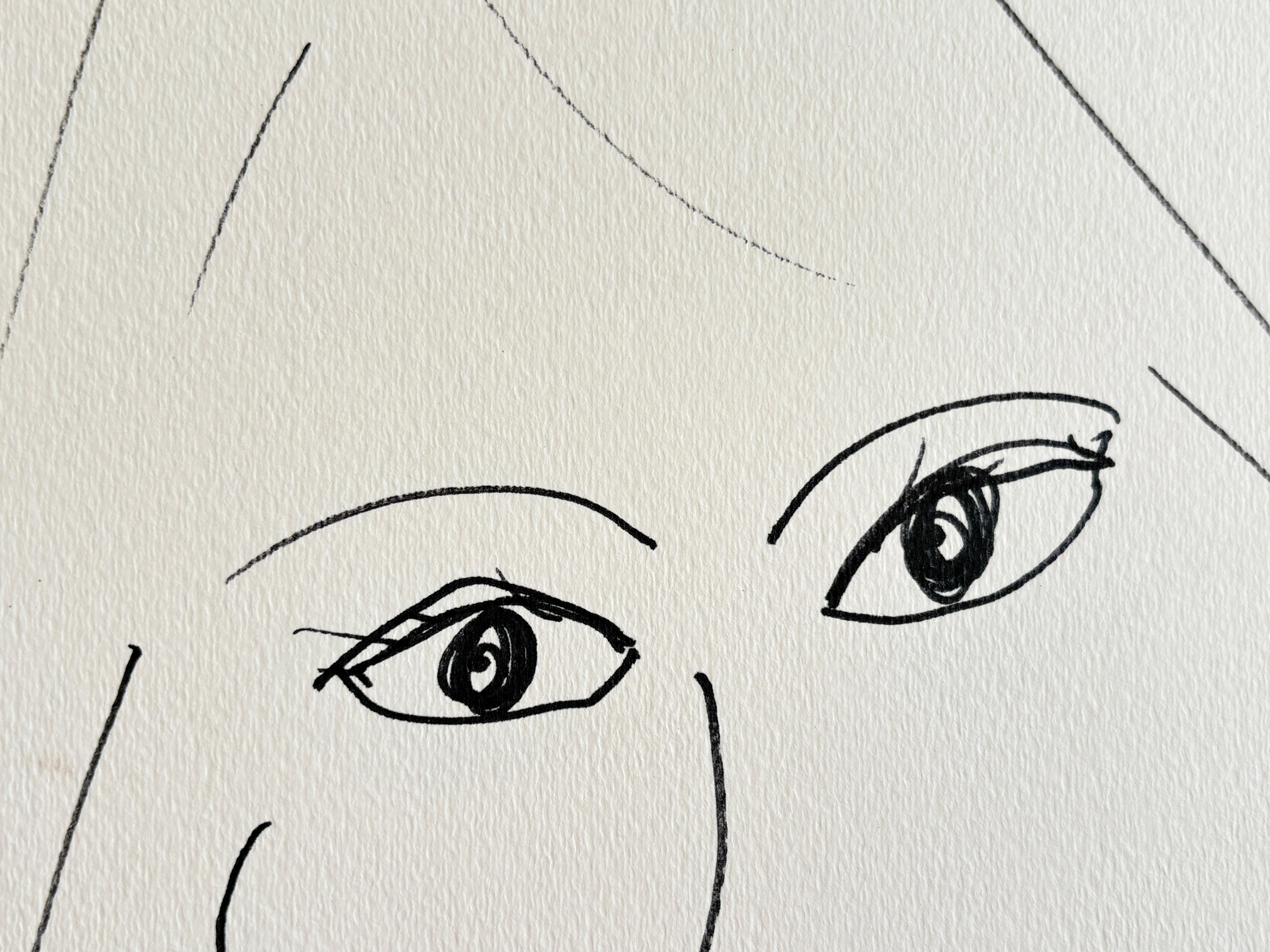 Inspirée par le monde du théâtre, Devi a conservé son propre style de dessin. Ses œuvres reflètent un autre monde accessible. Elle peint une histoire à raconter et à répondre.

Le tableau est accompagné d'un certificat d'authenticité et d'une lettre