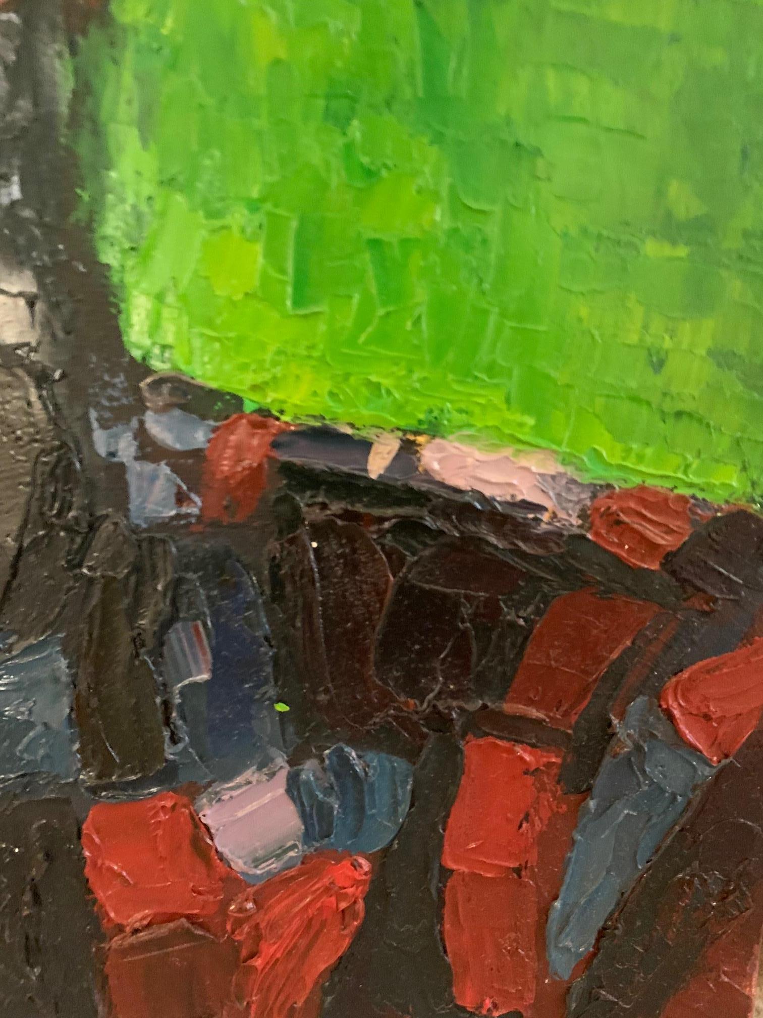 Ritratto contemporaneo su tela di Scott Jacobs 