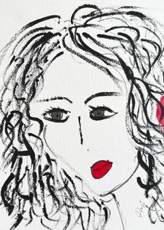 Portrait Drawings and Watercolors