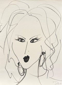 Portrait Drawings and Watercolors