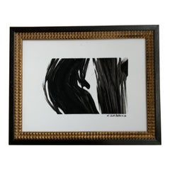 Vintage Framed Signed Abstract