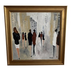 "City Slickers" Signed Oil Painting