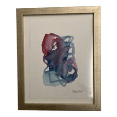 Watercolor Framed , S Wheeler 