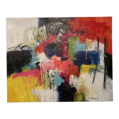 Modern Abstract Painting on Canvas